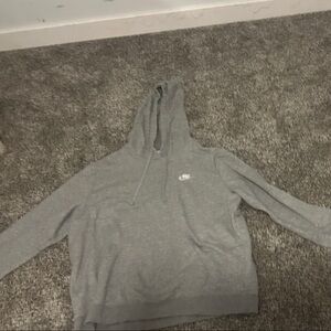 Nike gray hoodie with minimal wear